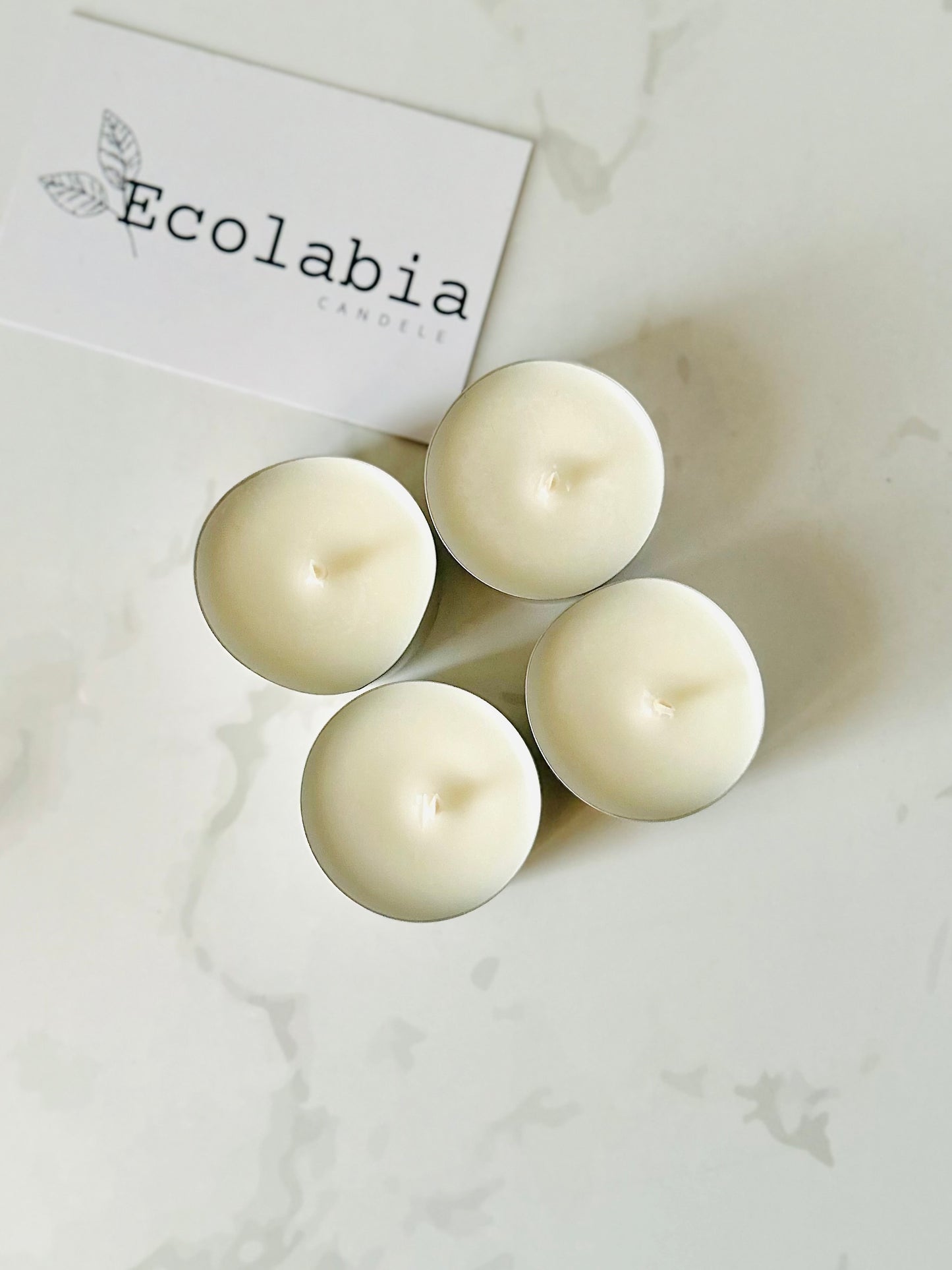 Tealights Neutre - 4 pz.