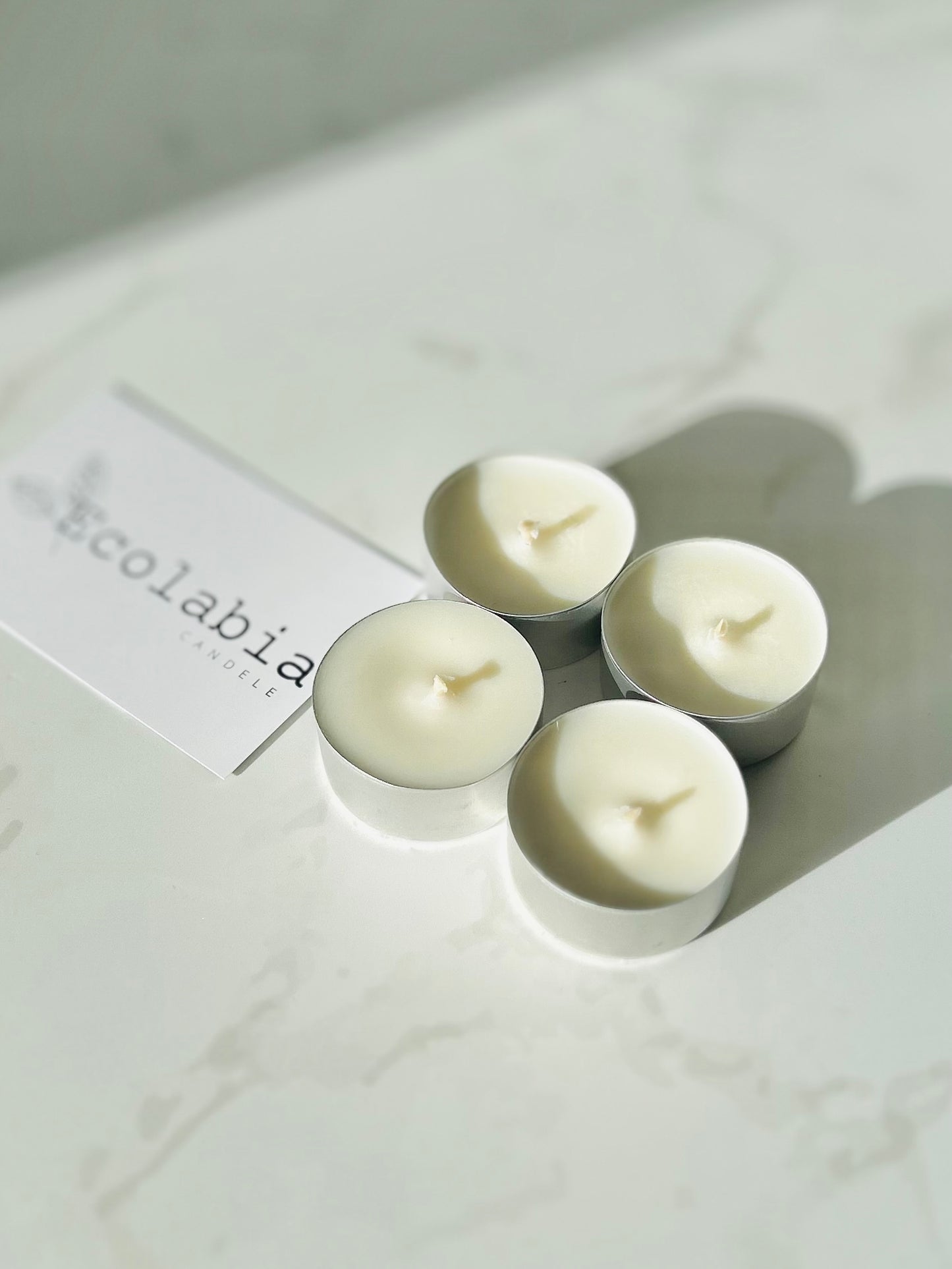 Tealights Neutre - 4 pz.