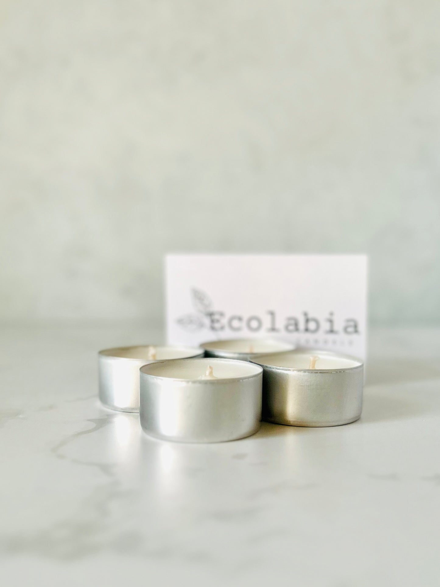 Tealights Neutre - 4 pz.
