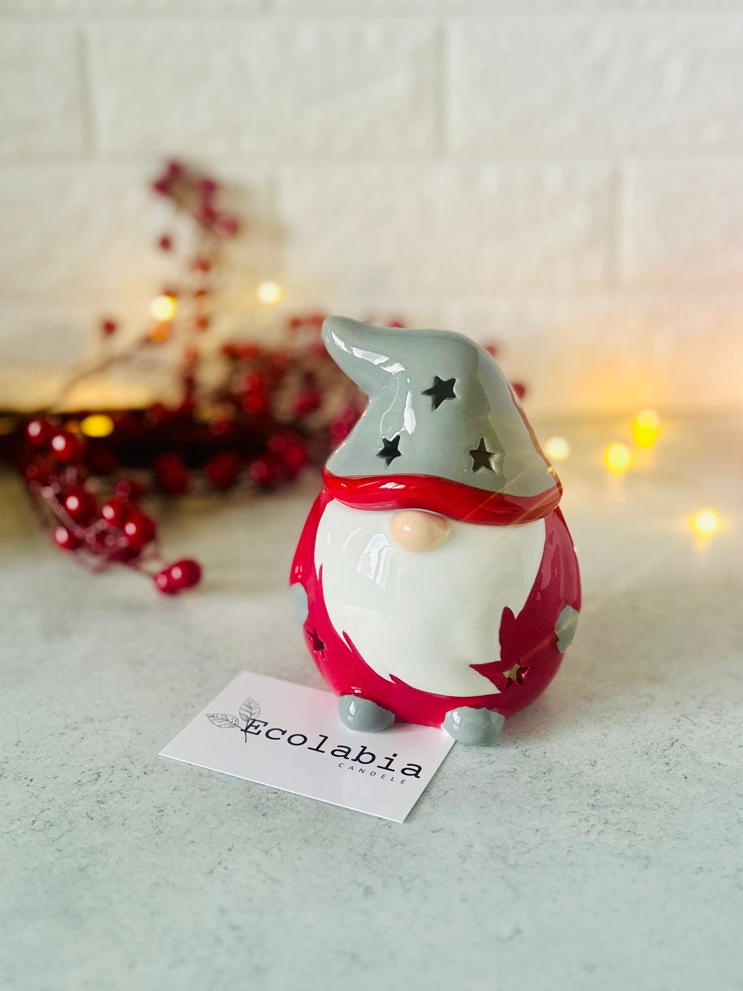 Box Regalo Bruciaessenze GNOMO Natale - Jingle Bells