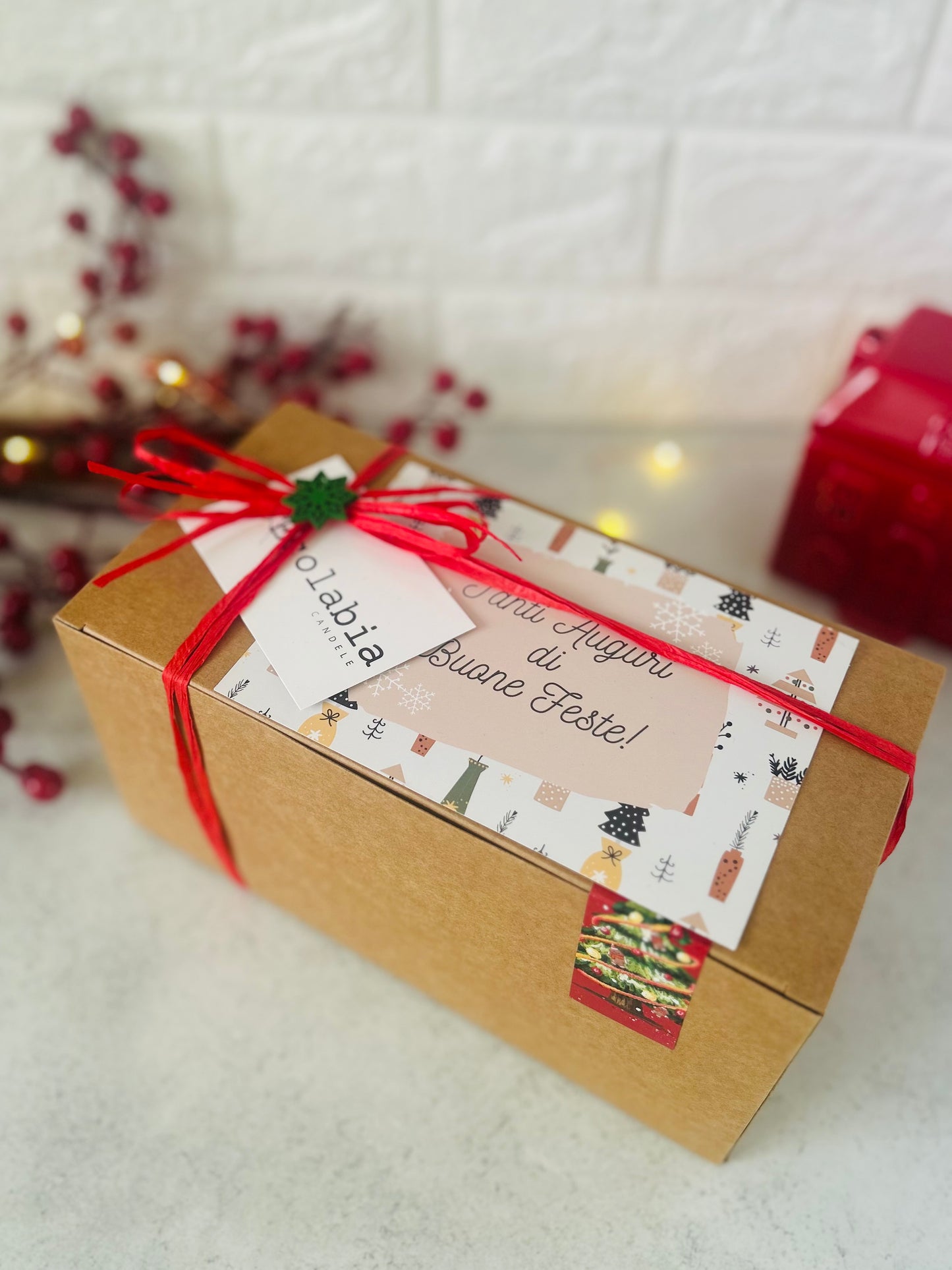 Box Regalo Bruciaessenze GNOMO Natale - Jingle Bells
