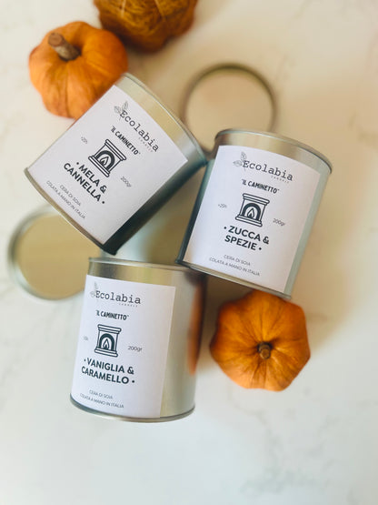 VANIGLIA & CARAMELLO - Caminetto - Candela Maxi