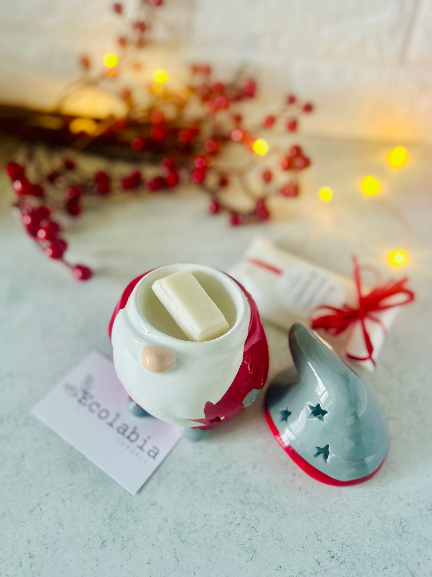 Box Regalo Bruciaessenze GNOMO Natale - Jingle Bells