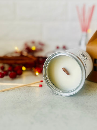 BACCHE ROSSE  - Caminetto - Candela Maxi