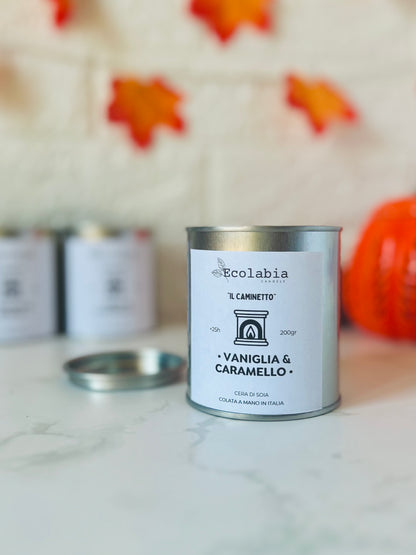 VANIGLIA & CARAMELLO - Caminetto - Candela Maxi