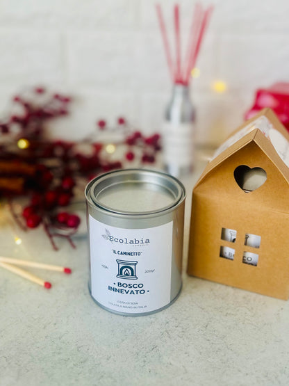 BOSCO INNEVATO - Caminetto - Candela Maxi